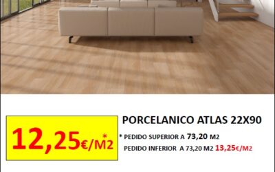 OFERTA!! PORCELANICO ATLAS 22X90