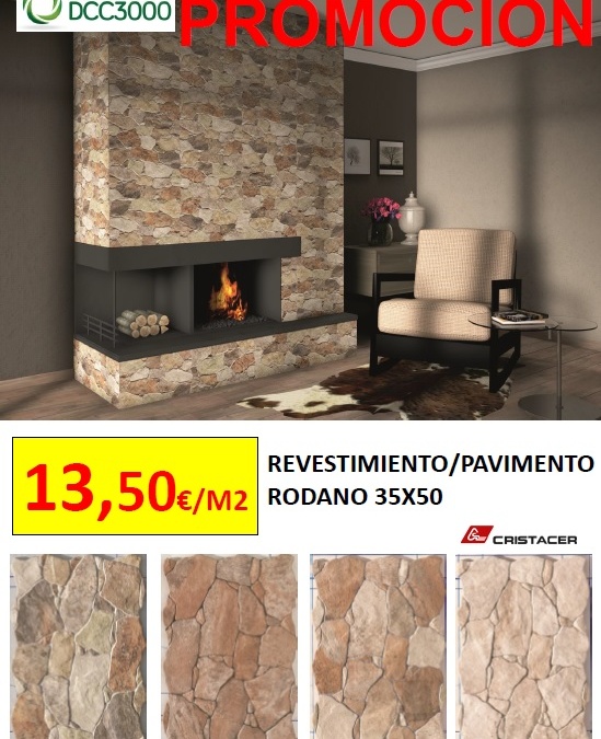 PROMOCION DE REVESTIMIENTO/PAVIMENTO RODANO 35X50
