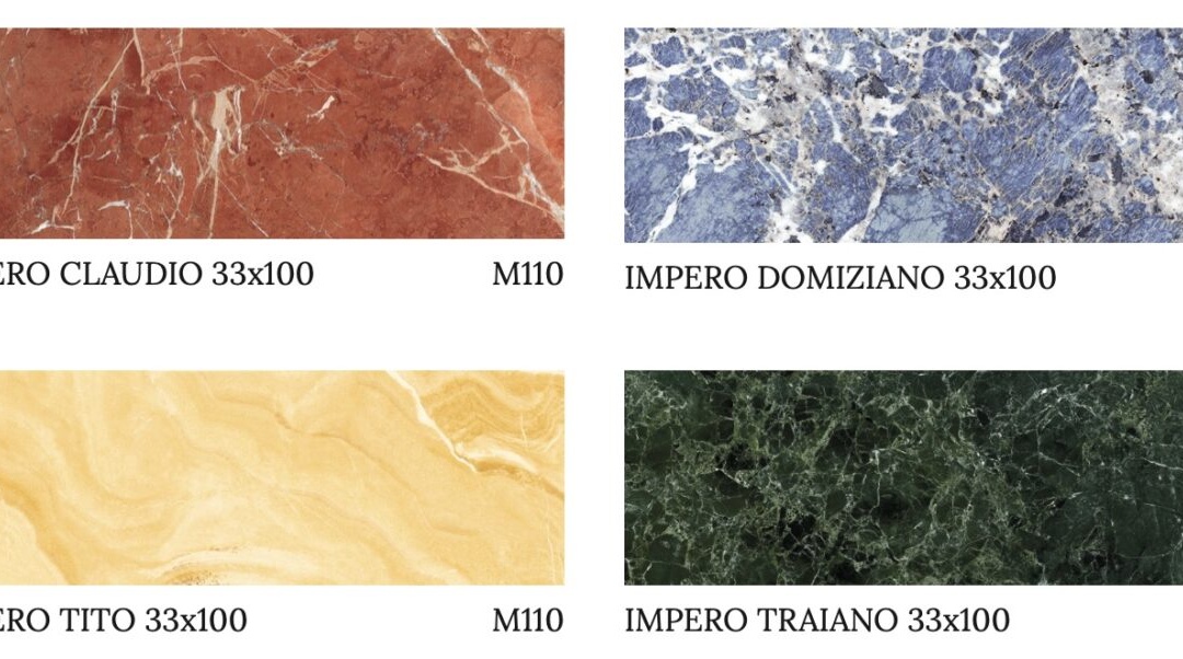 Serie Impero de Valentia Ceramics, el color como factor diferencial