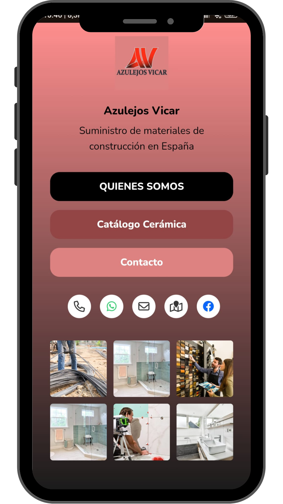Tu Historia Mockup Diseño de Perfil De Redes Sociales Minimalista Marrón