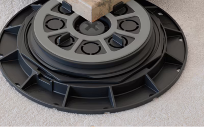 El Soporte de pavimento elevado Babel de Arttros es la solución modular, versátil y eficiente